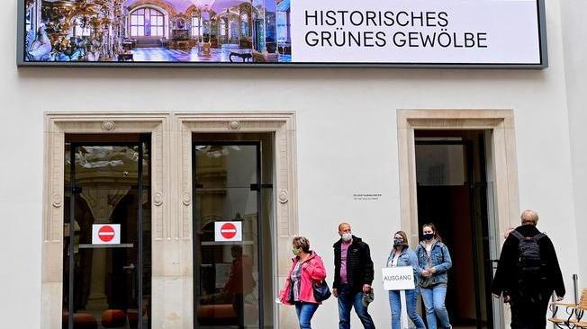 Germania: 3 arresti per furto museo Gruene Gewoelbe Dresda