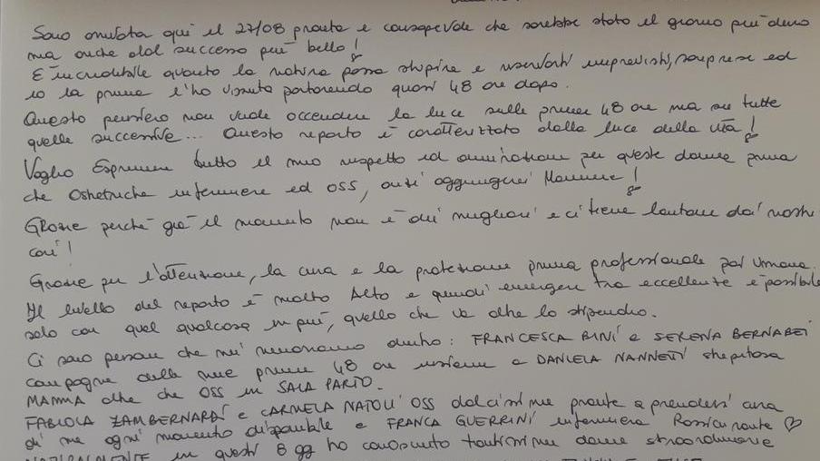 Le ostetriche che prima sono mamme «Mi sono state accanto per 40 ore»