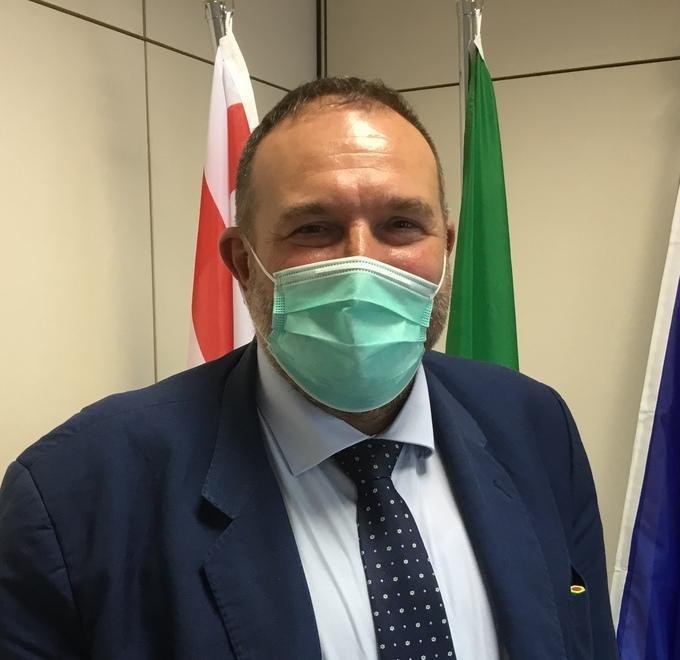 Il primo giorno di Lavazza da direttore sanitario dell’Asl