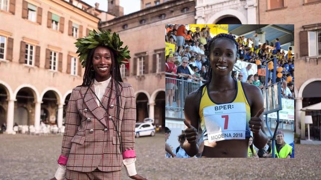 Modena, dottoressa Raphaela Lukudo la laurea e il sogno olimpico