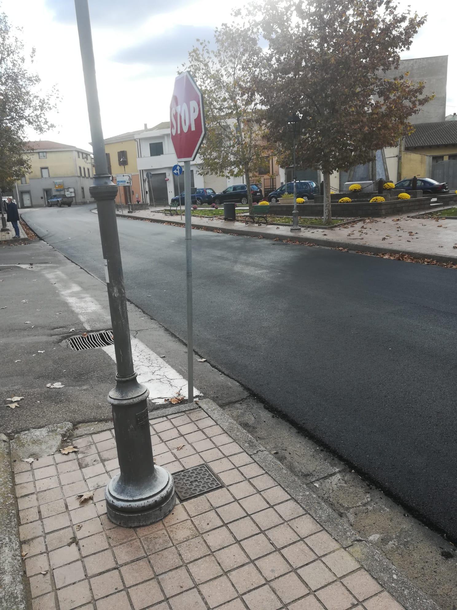 Una veduta di Isili, immagine di repertorio