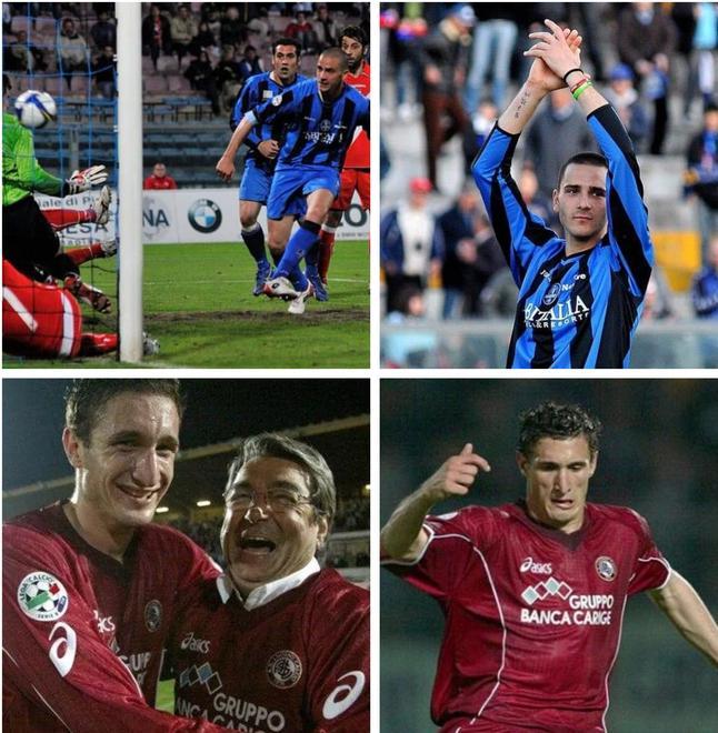 Quando Bonucci e Chiellini vestivano nerazzurro e amaranto