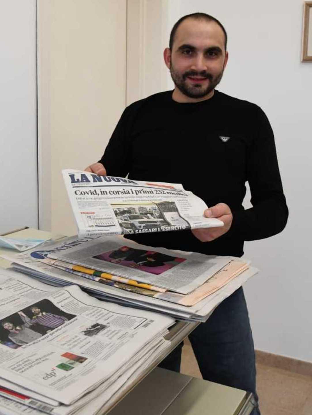 Il giornale è come il pane, fornaio apre un’edicola 