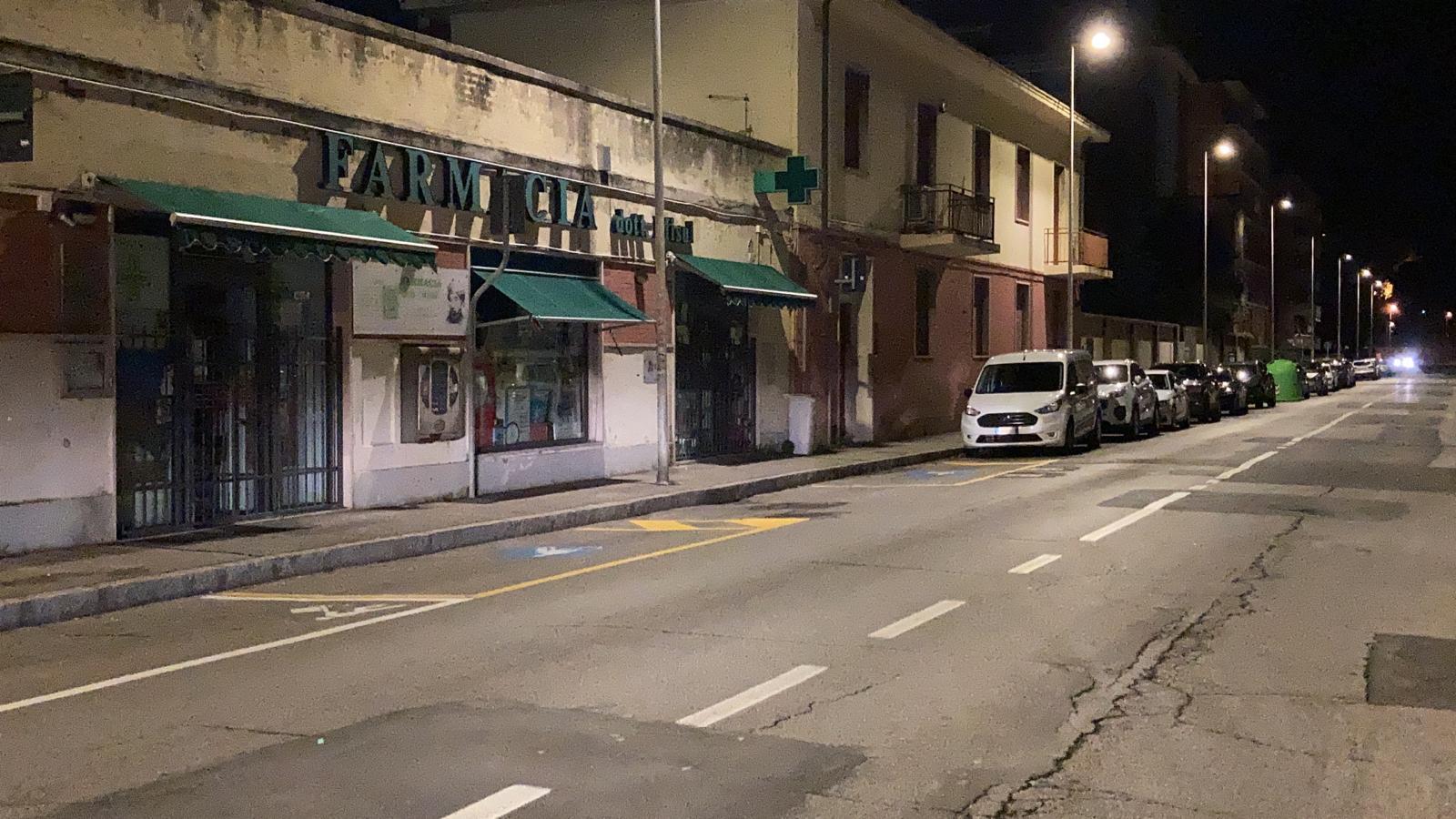 La farmacia Misul di via dei Pensieri (foto Marzi)