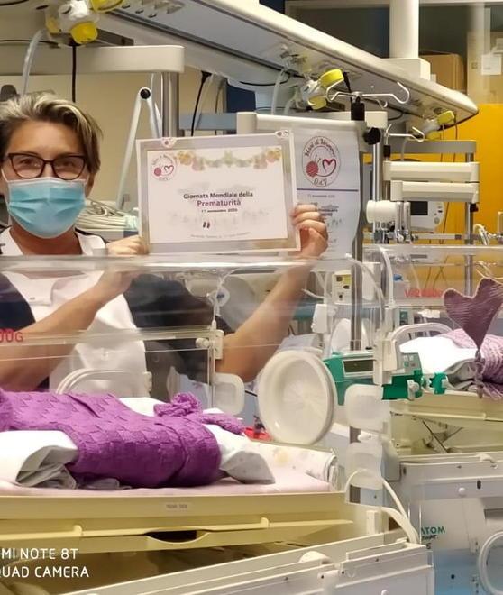 Giornata del prematuro festeggiata anche al Noa