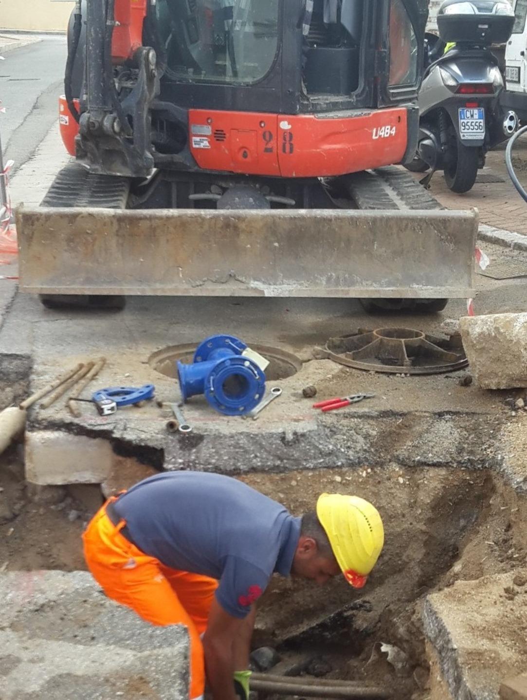 Oggi il via ai lavori della rete idrica 