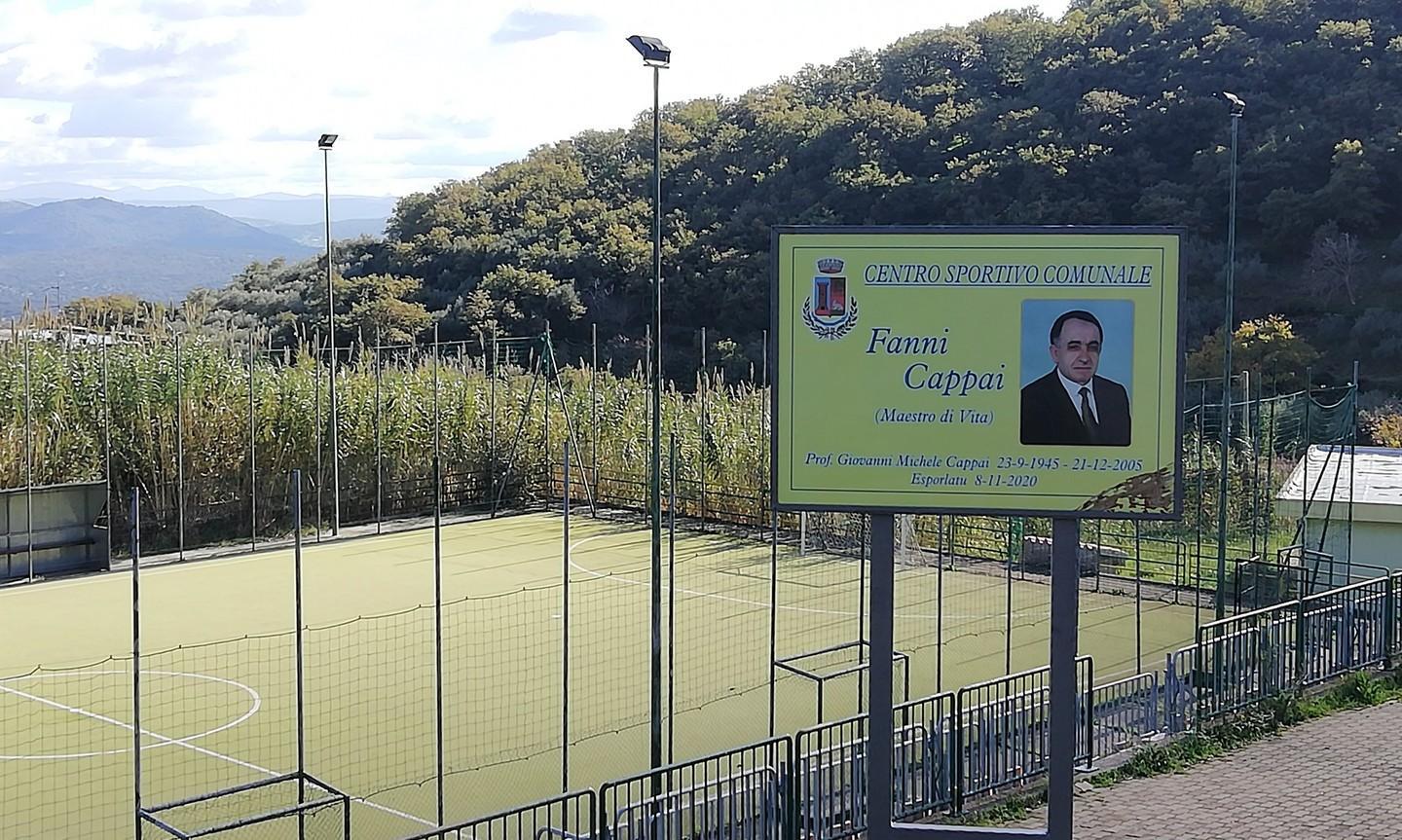 Esporlatu intitola il centro sportivo al “prof” Fanni Cappai La Nuova