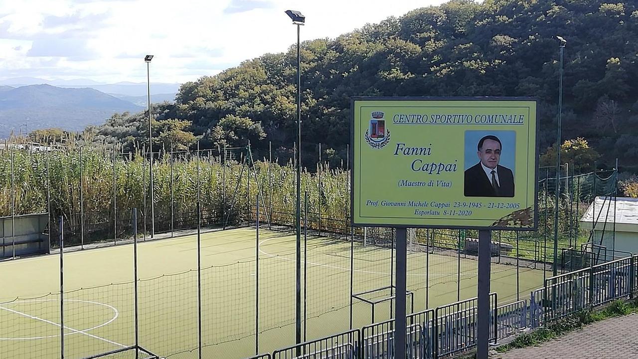 Esporlatu intitola il centro sportivo al “prof” Fanni Cappai