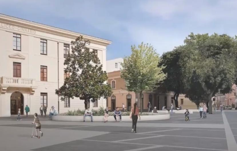 Piazza Manno, una riqualificazione senza rivoluzioni 