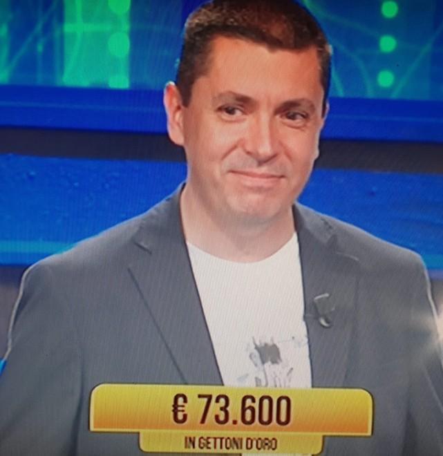 Savignano  Maurizio, che vittoria su Rai 1: 73mila euro a "I soliti ignoti"