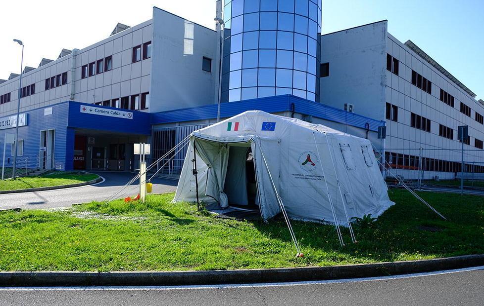 Ospedale di Cecina, il reparto Covid si allarga a 34 posti letto 