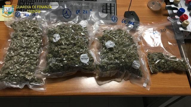 Trafficante pratese spaccia droga in Trentino: arrestato