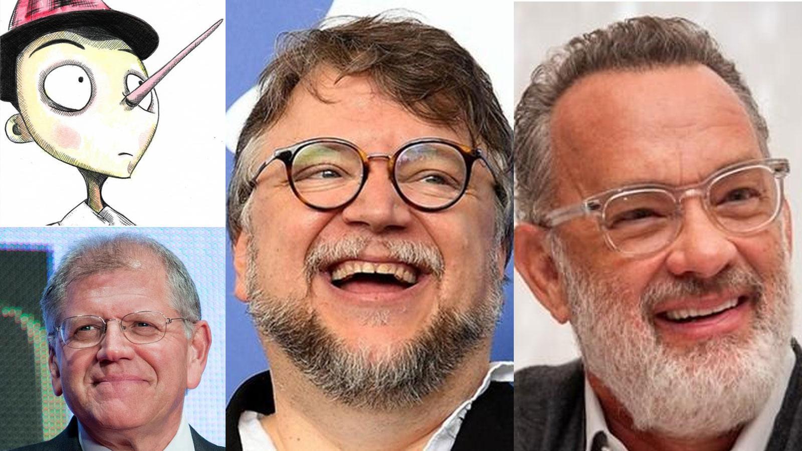 Pinocchio disegnato da Francesca Lenzi. Robert Zemeckis, Tom Hanks e Guillermo Del Toro