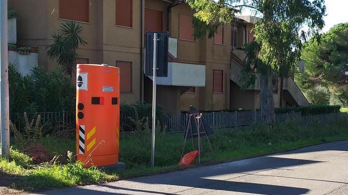 Rosignano, l’autovelox su via Lungomonte è già attivo per fare le multe