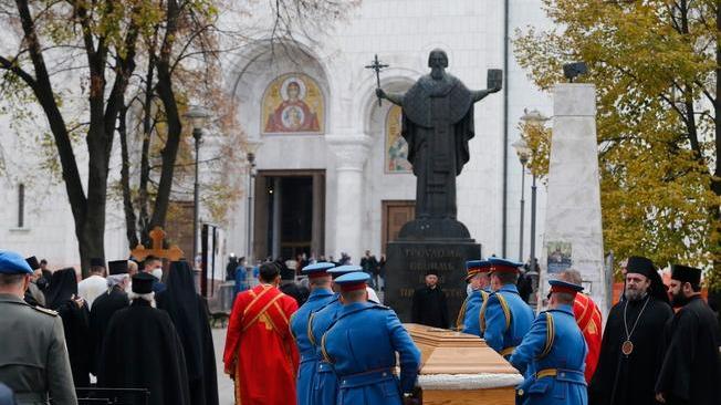 A Belgrado i funerali del patriarca ortodosso Irinej