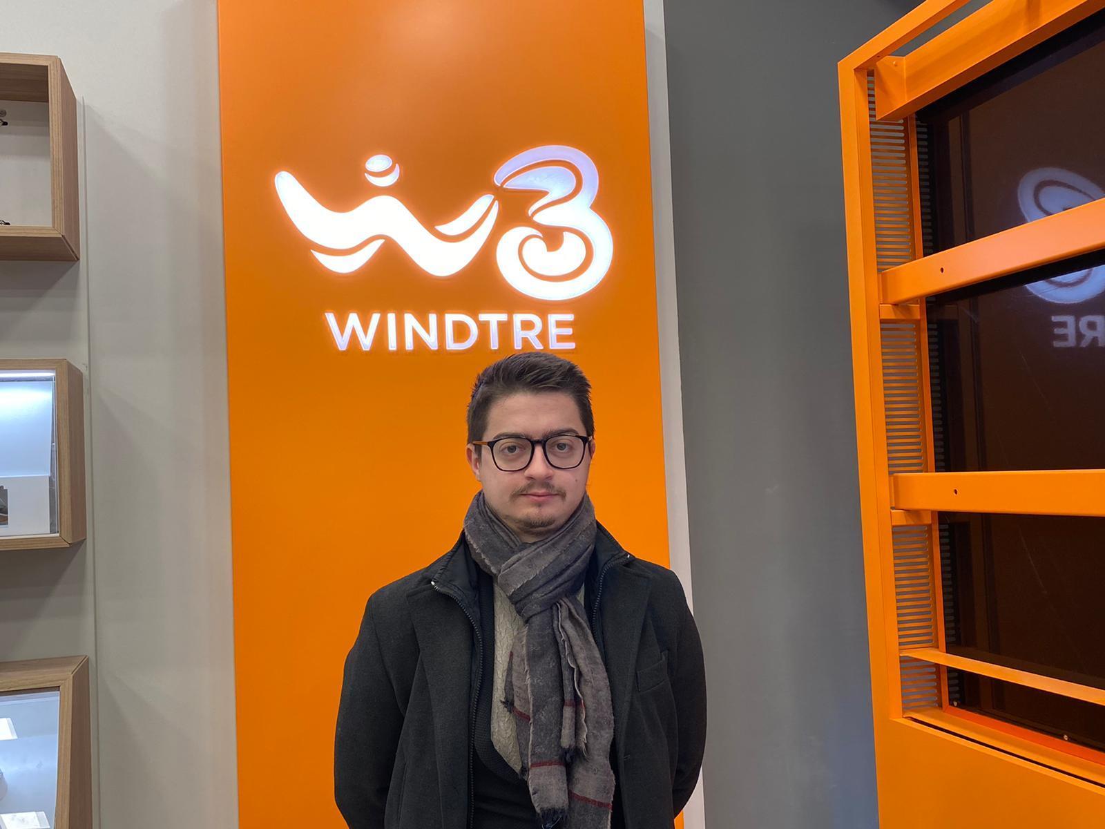 L'imprenditore Federico Chiezzi nel nuovo punto vendita