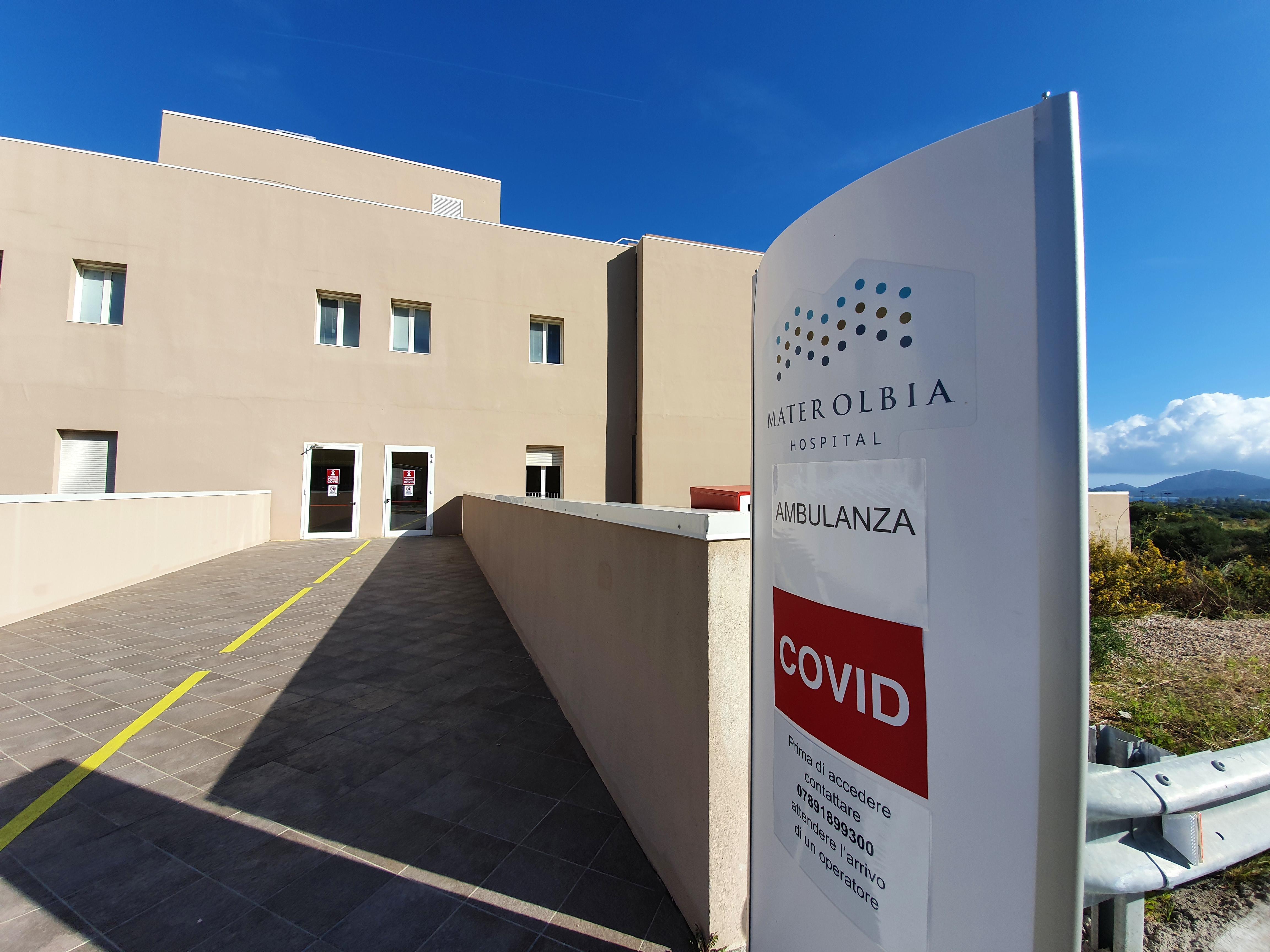 Covid, due indirizzi mail del Mater Olbia per avere informazioni sulla salute dei parenti 