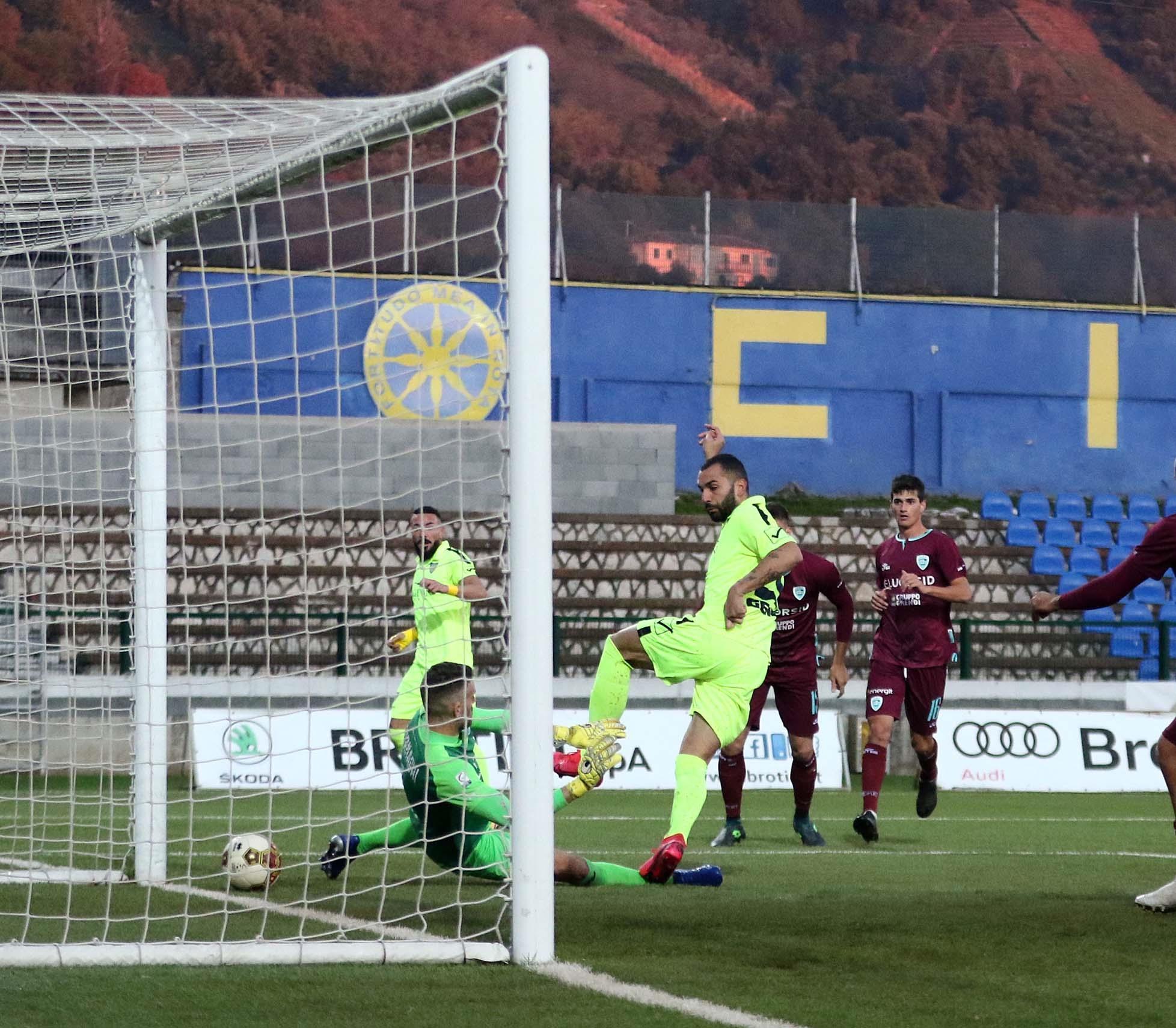 La rete del raddoppio del bomber Infantino