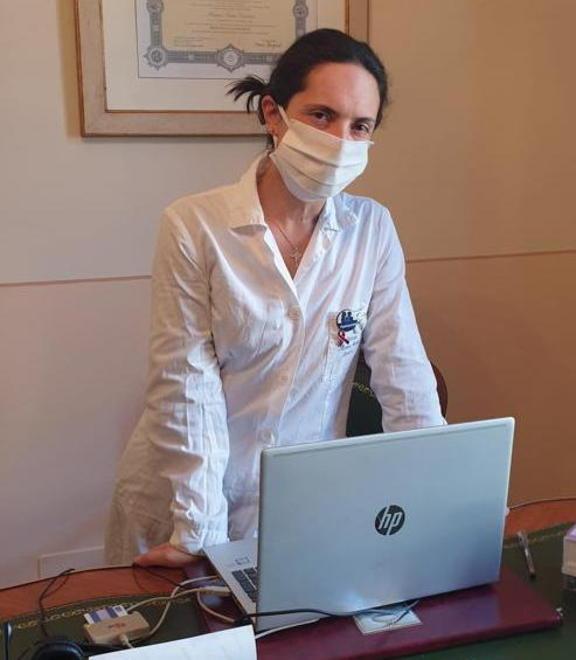 La dottoressa Mirene Anna Luciani