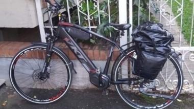 La bici rubata in via Zanardelli