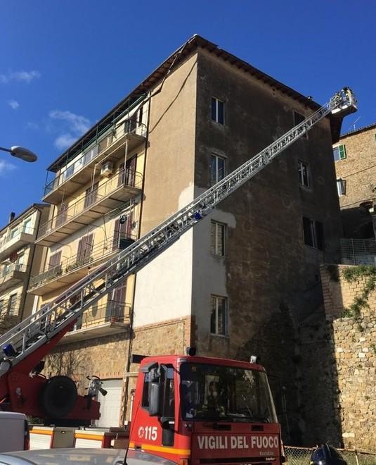 Danni per il forte vento Raffiche a 110 km orari