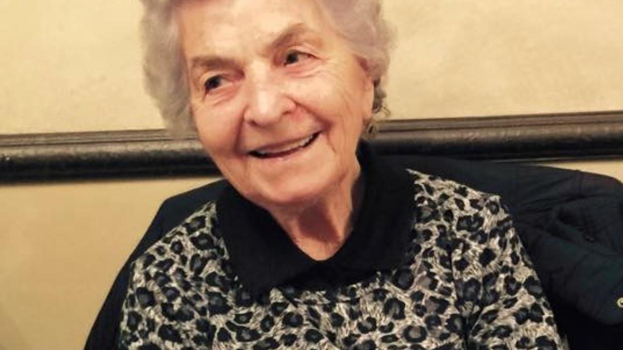 Milena Martolini, aveva compiuto 95 anni il 7 novembre scorso