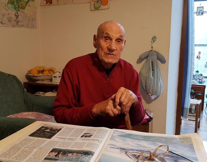 Addio a Ernesto Guidi, il nonno della Versilia si è spento a 106 anni 