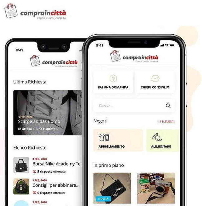 Una app per aiutare i negozi durante il Natale Ecco “Compra in città”