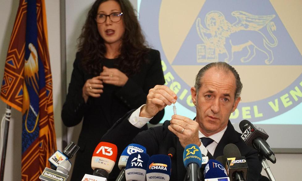Zaia: il virus va curato soprattutto a casa Indispensabile non abbassare la guardia 