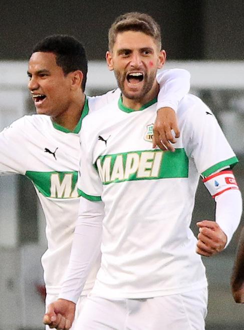 Berardi: «Non so quanto durerà, ma se siamo in alto è perchè ce lo meritiamo»