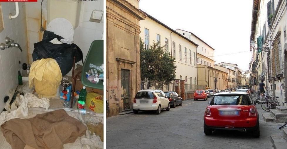 Occupa la scuola abbandonata e mette su un giro di spaccio 