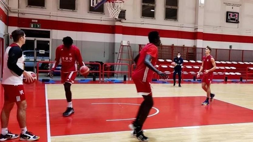Il team non si è fermato Biancorossi in palestra per una seduta defaticante