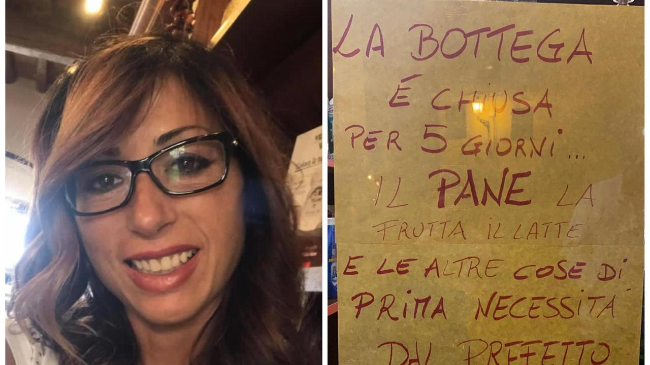 Clienti con birra e caffè, multa e bottega chiusa