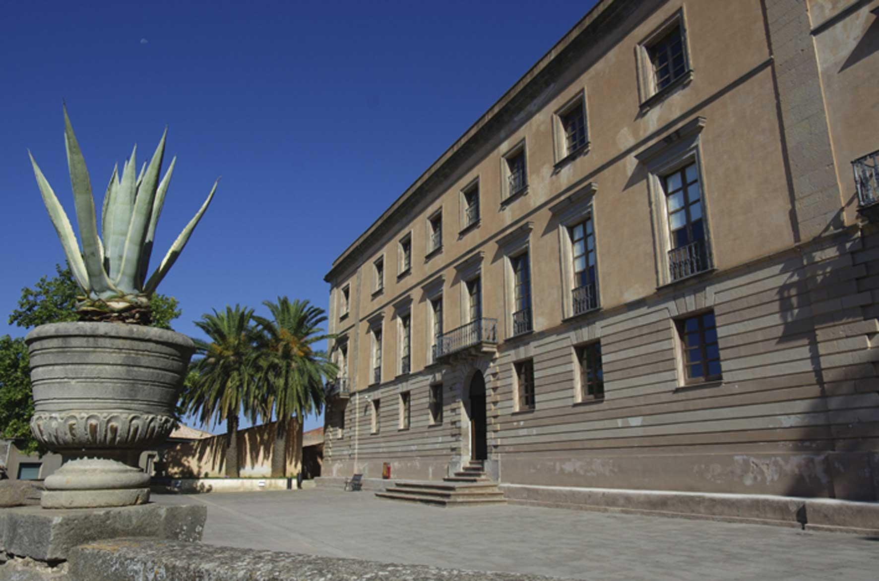 Il palazzo Aymerich a Laconi (foto Alberto Maisto)
