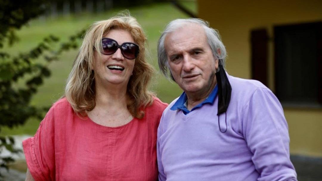 Iva Zanicchi con il fratello Antonio: la foto è stata pubblicata dalla cantante sul suo profilo Instragram