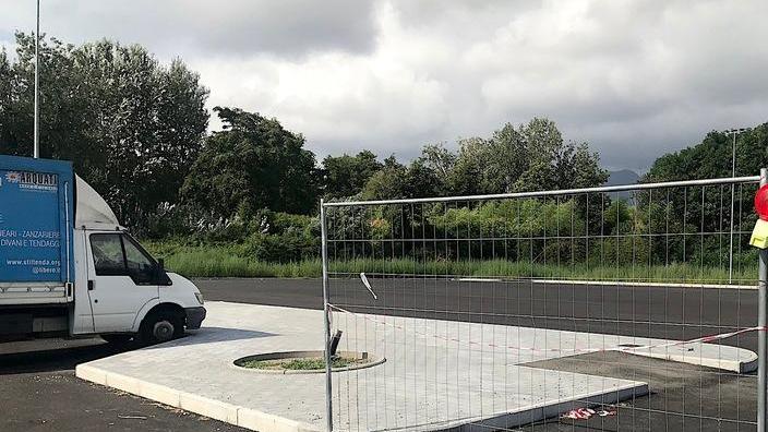Nuovo parcheggio dedicato ai tamponi rapidi sui pazienti