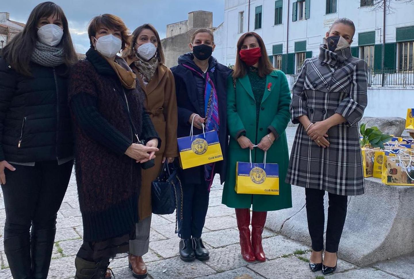 Un kit lockdown del Sorotpimist un dono simbolo di vicinanza