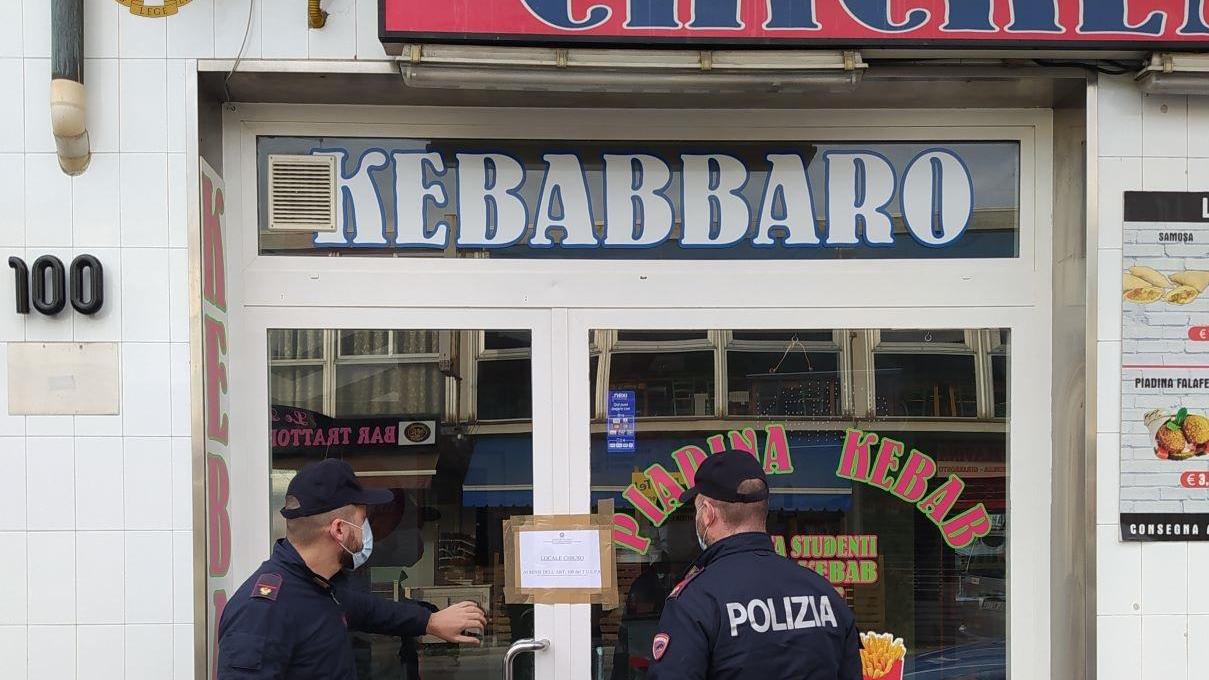Assembramenti e liti: chiuso il kebabbaro del Varignano per 10 giorni
