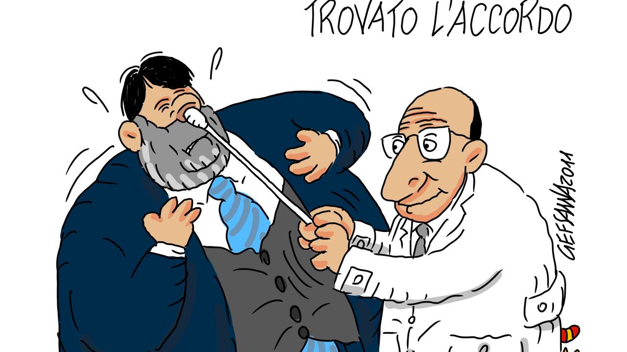 La vignetta di Gef: trovato l'accordo con la Regione, tamponi dai medici di base