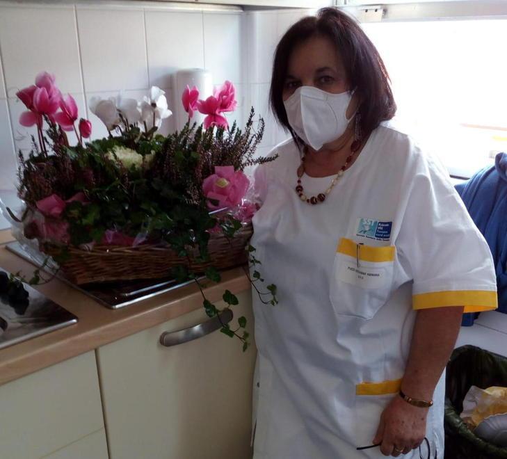 Giovanna, 20 anni in Oncologia e l’emozione della pensione