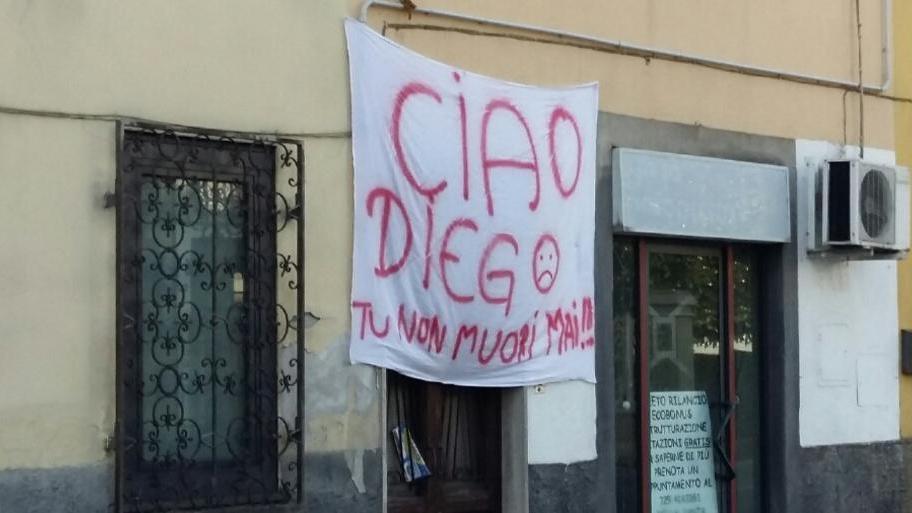 Un lenzuolo per Diego