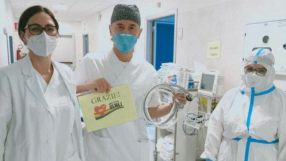 La Fondazione Bocelli dona 15 flussimetri al San Giuseppe