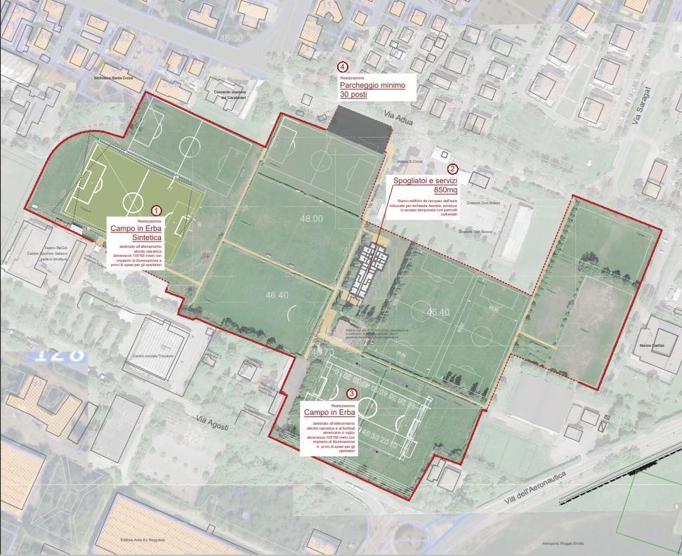 Accordo Comune-Diocesi su via Agosti: rinasce la storica cittadella dello sport 