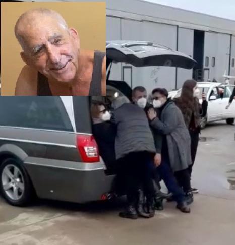 Le sirene della Marineria viareggina salutano Domenico Portera, pescatore morto di Covid