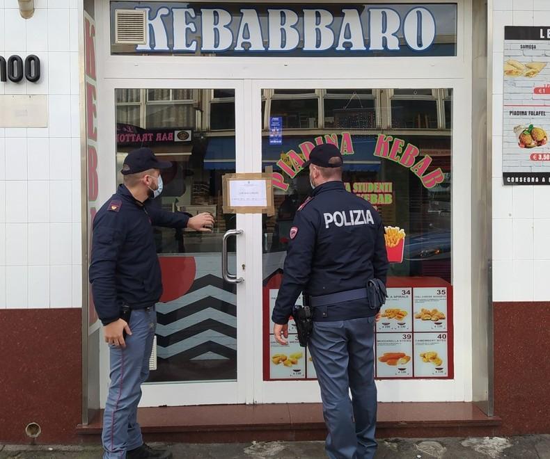 Chiuso per 10 giorni il kebabbaro al quartiere Varignano 
