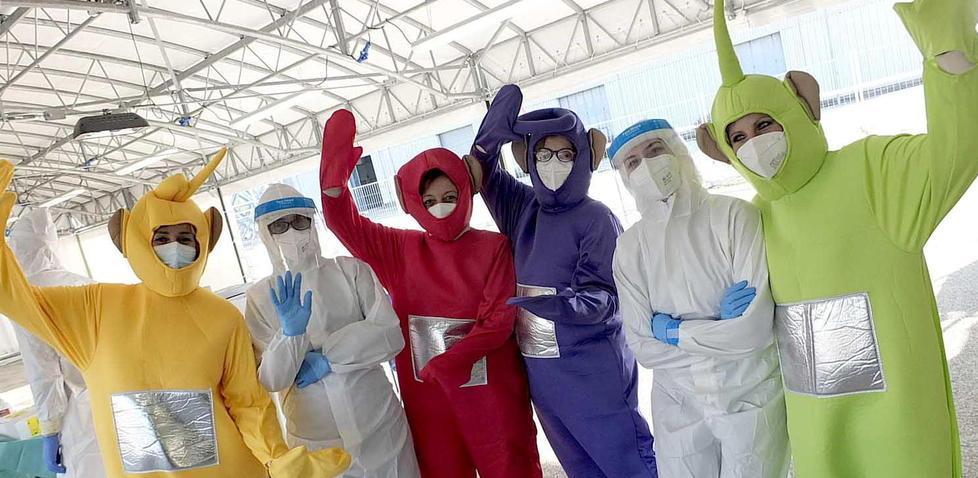 Il team di Teletubbies a disposizione dei bimbi
