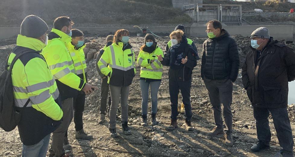 La traversa sul fiume Secchia è a rischio di cedimento 