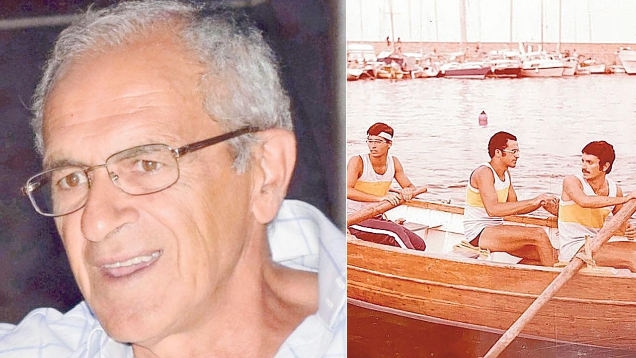 Nella foto Tarciso Solari e una immagina d’epoca: lui è il penultimo a destra (foto giglio news)