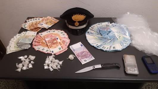 Il materiale sequestrato