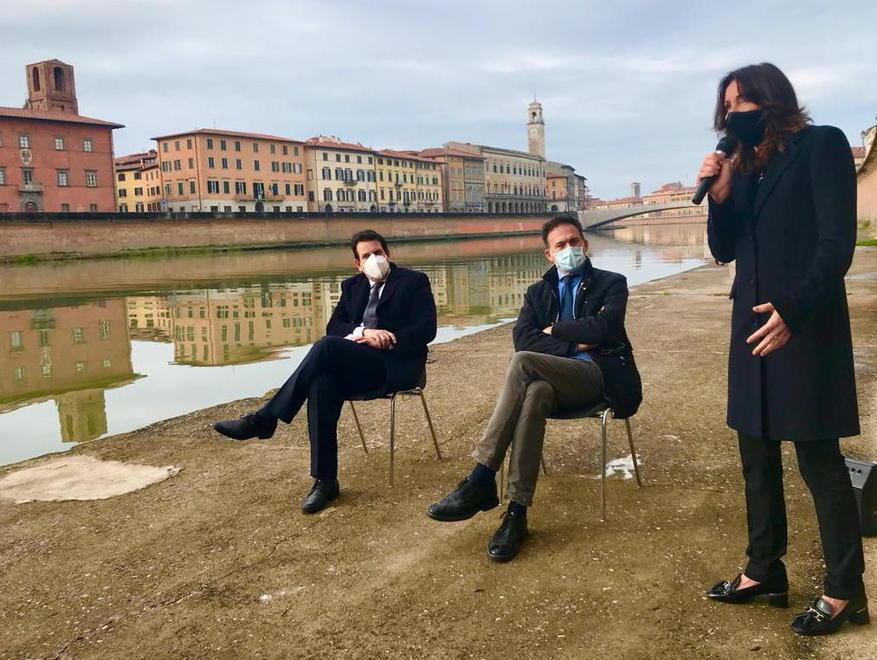 Corsie dedicate, battelli, approdi così l’Arno diventerà una “via” 